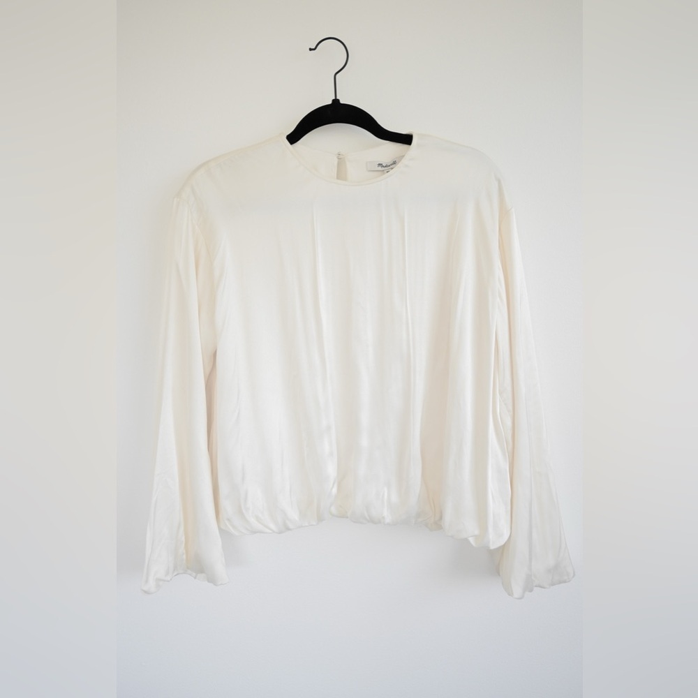 Madewell Bubble Blouse - Picture 4 of 7
